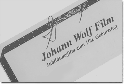 Johann Wolf, der Heimatfilmer der Grafschaft Bentheim, bei der Arbeit.